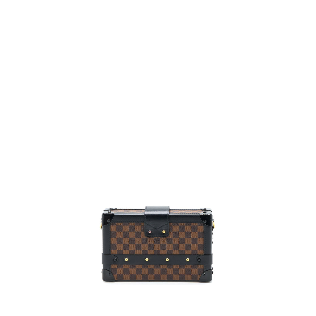 LOUIS VUITTON PETITE MALLE DAMIER EBENE CANVAS GHW
