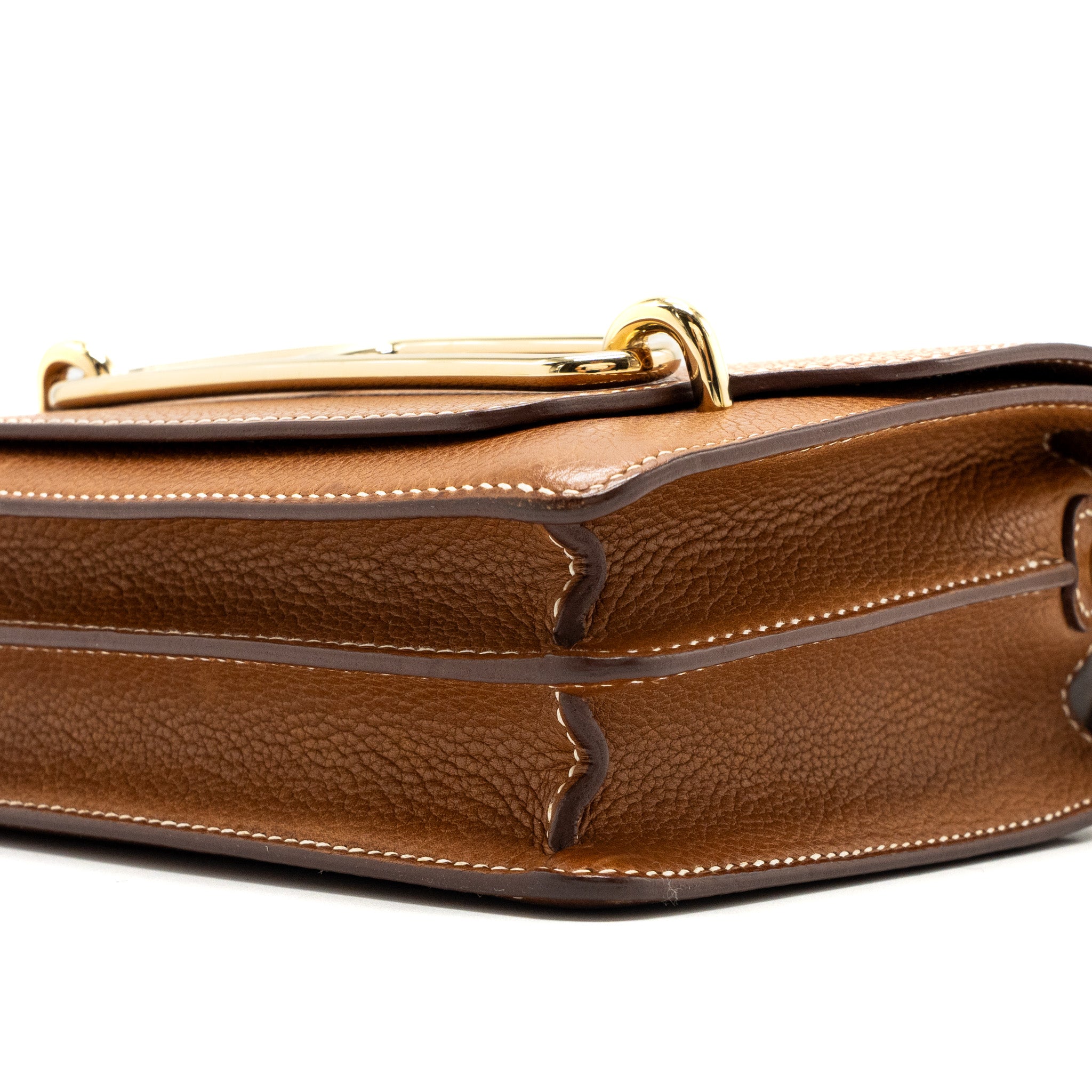 HERMES MINI ROULIS BARENIA FAUBOURG 34 FAUVE LGHW