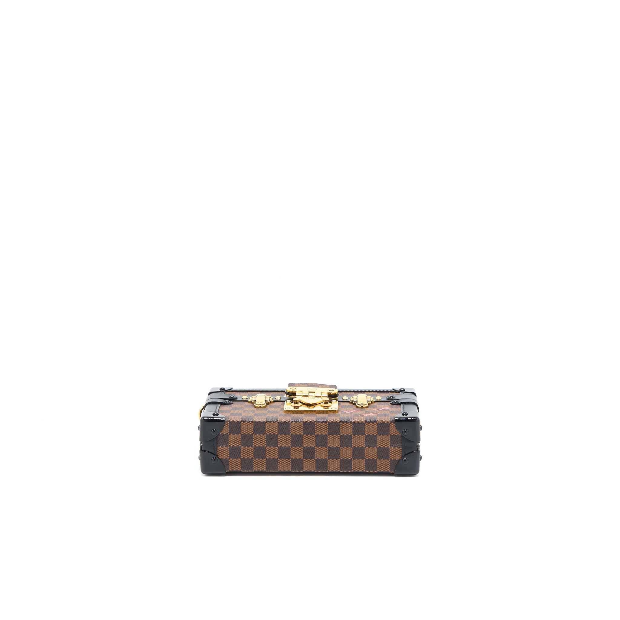 LOUIS VUITTON PETITE MALLE DAMIER EBENE CANVAS GHW