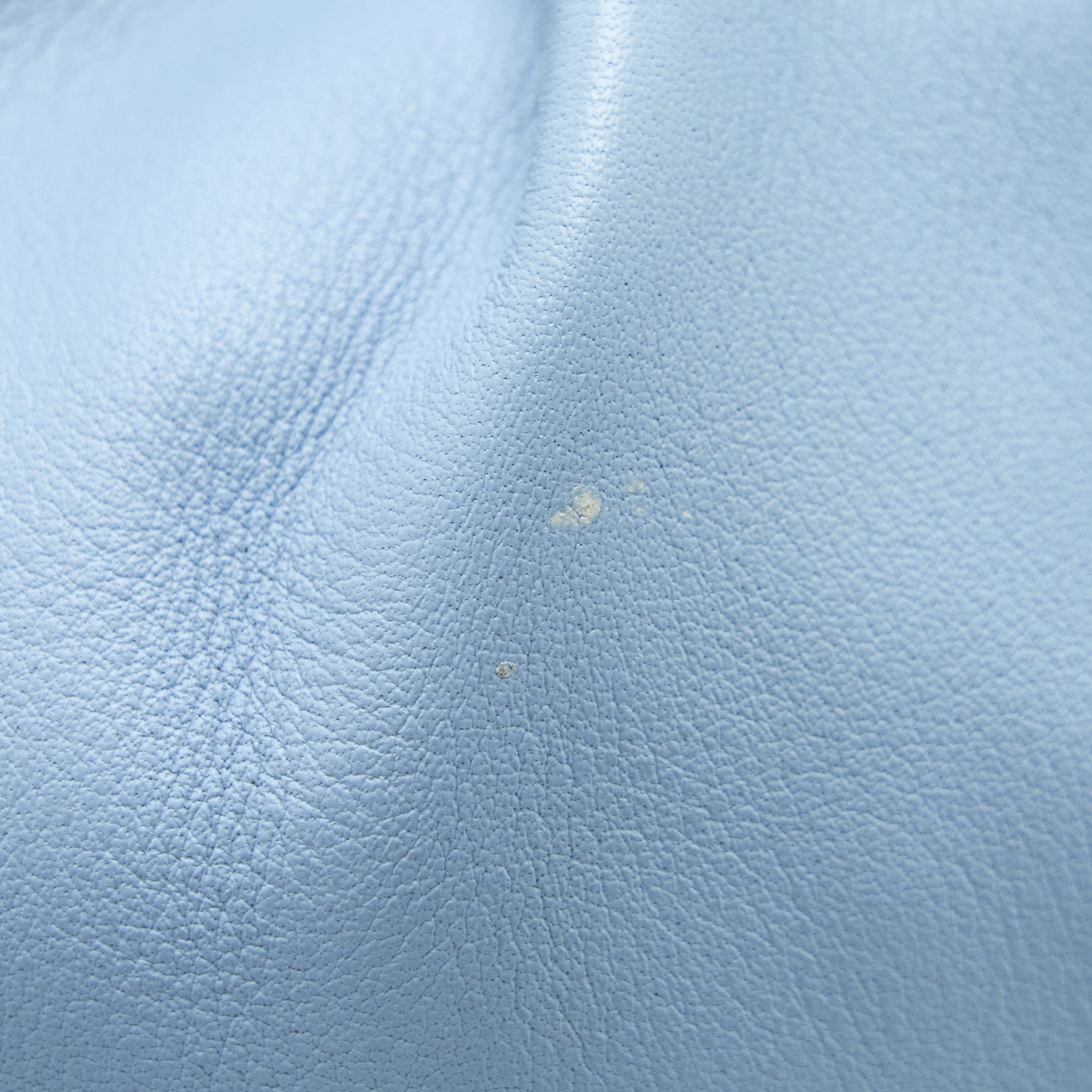 BOTTEGA VENETA MINI POUCH ICE BLUE