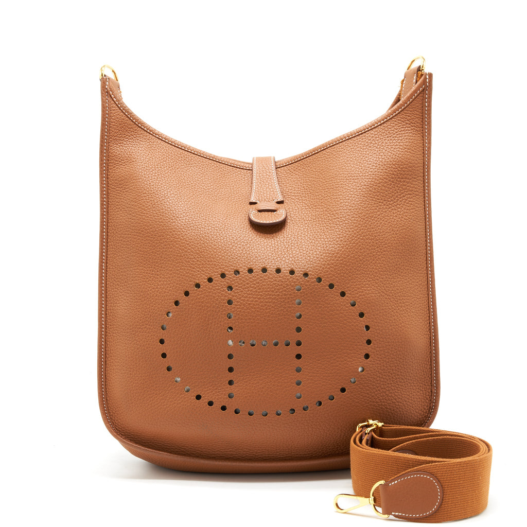 HERMES EVELYNE 33 GOLD GHW