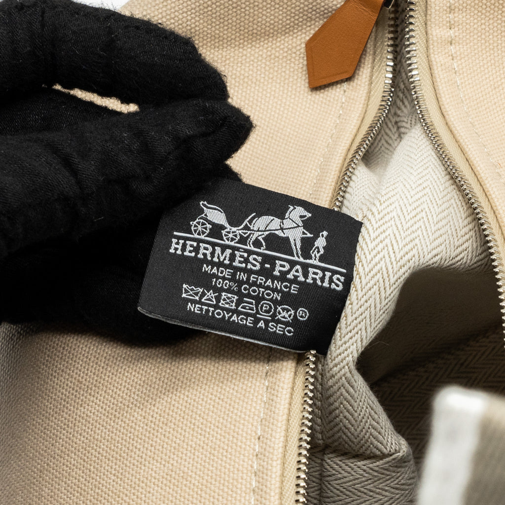 HERMES TROUSSE DE TOILETTE BRIDE A BRAC GM NATURAL SHW