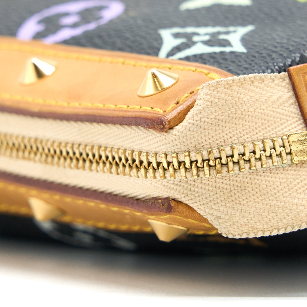 LOUIS VUITTON POCHETTE ACCESSORIES MONOGRAM CANVAS MULTICOLOUR GHW