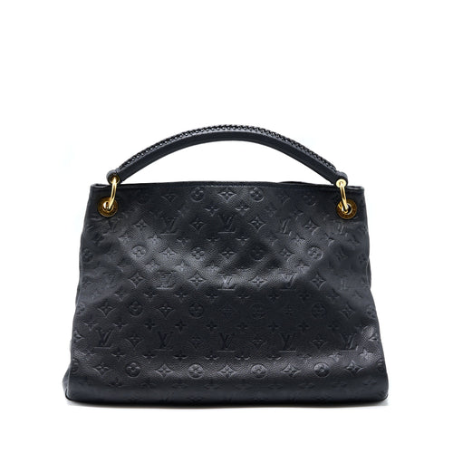 LOUIS VUITTON ARTSY MM EMPREINTE BLACK GHW
