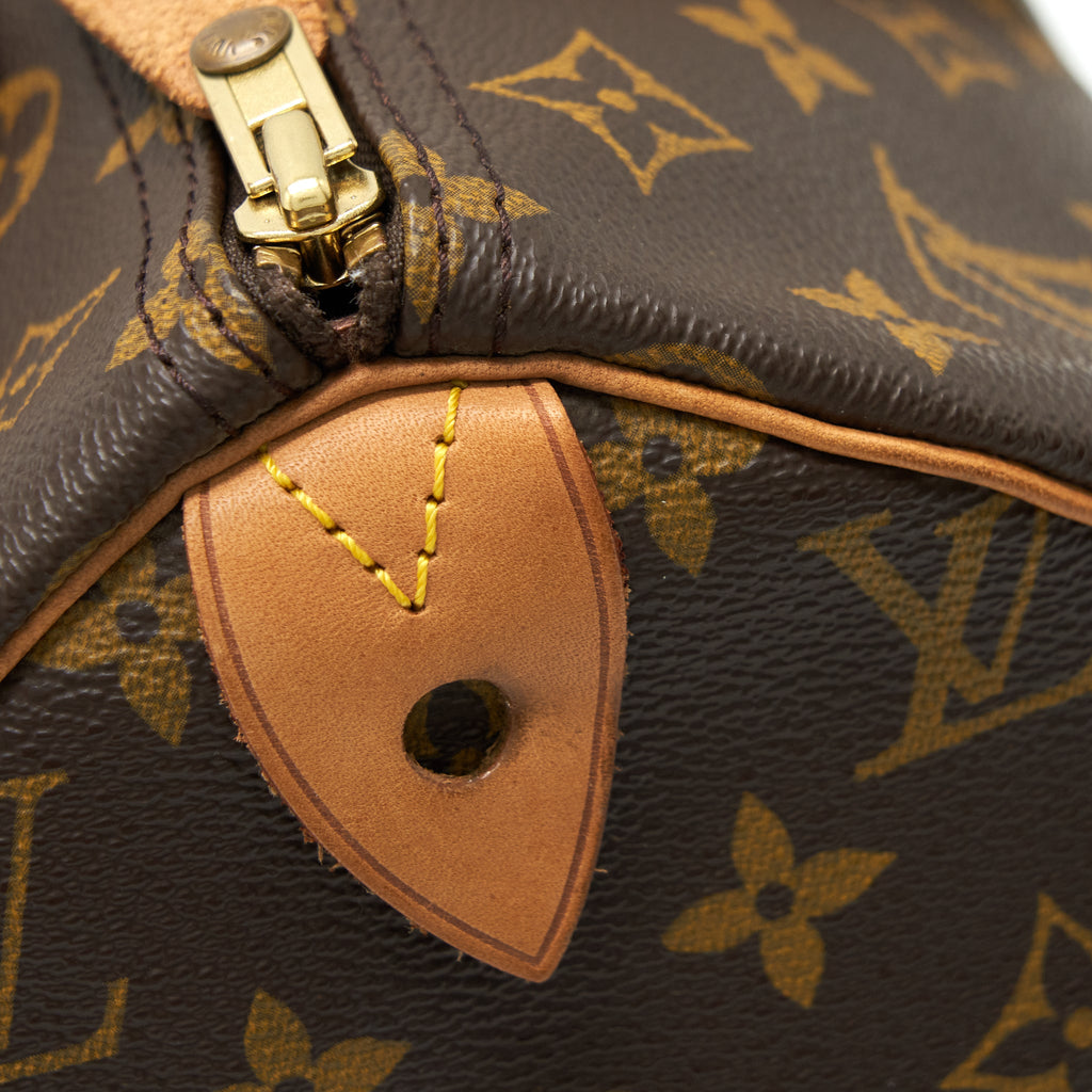 LOUIS VUITTON SPEEDY 30 MONOGRAM CANVAS GHW
