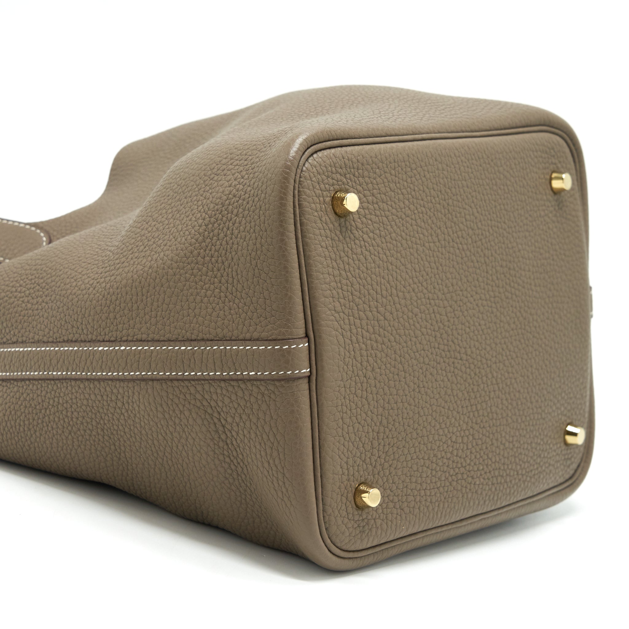 HERMES PICOTIN 22 CLEMENCE ETOUPE GHW