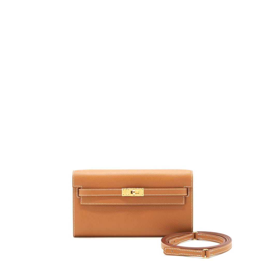 HERMES KELLY TO GO EPSOM GOLD GHW