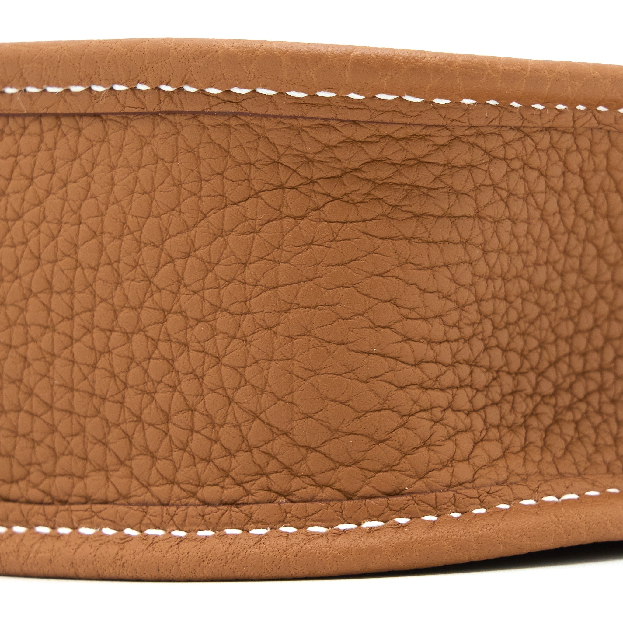 HERMES MINI EVELYN CLEMENCE GOLD WITH GOLD-BLANC STRAP SHW