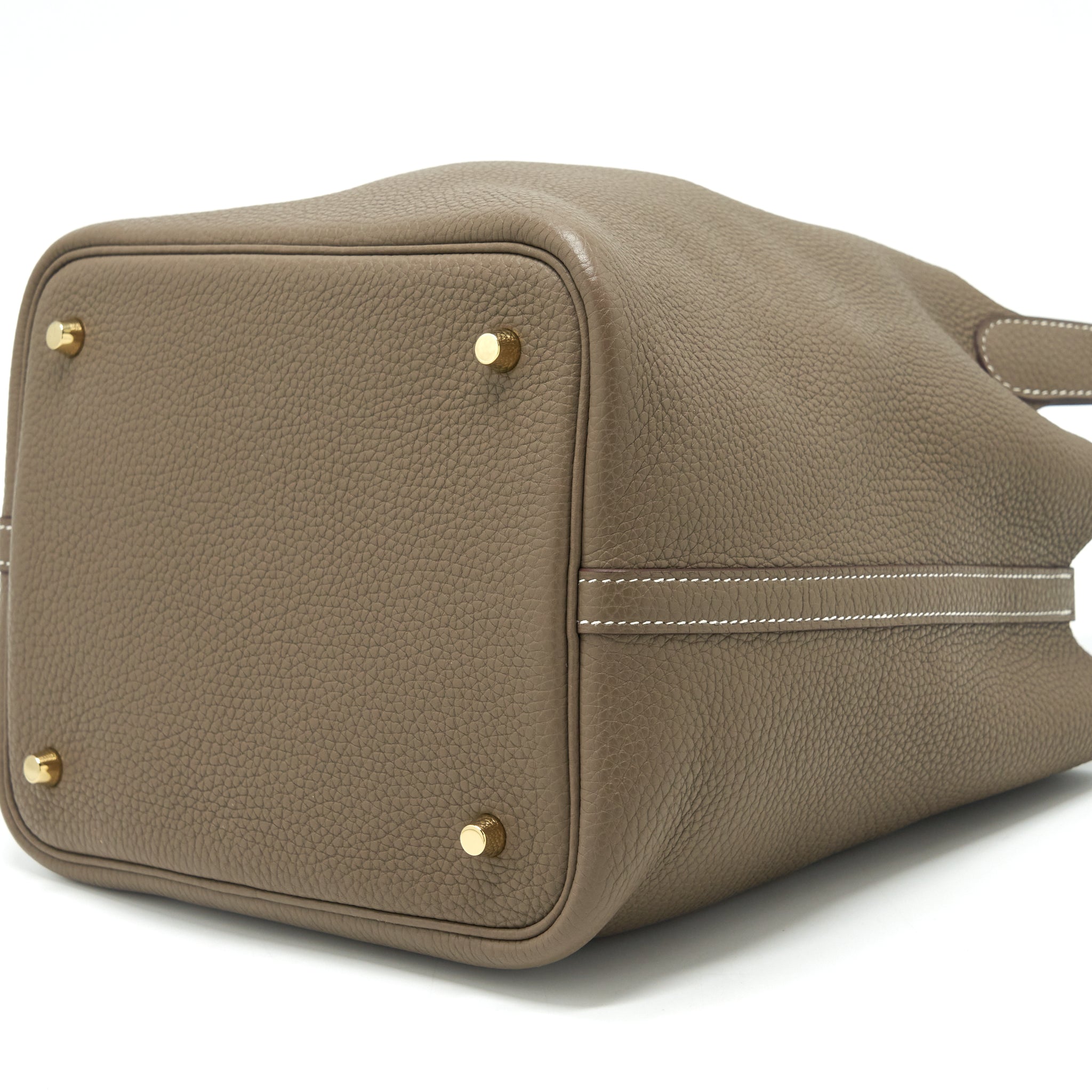 HERMES PICOTIN 22 CLEMENCE ETOUPE GHW