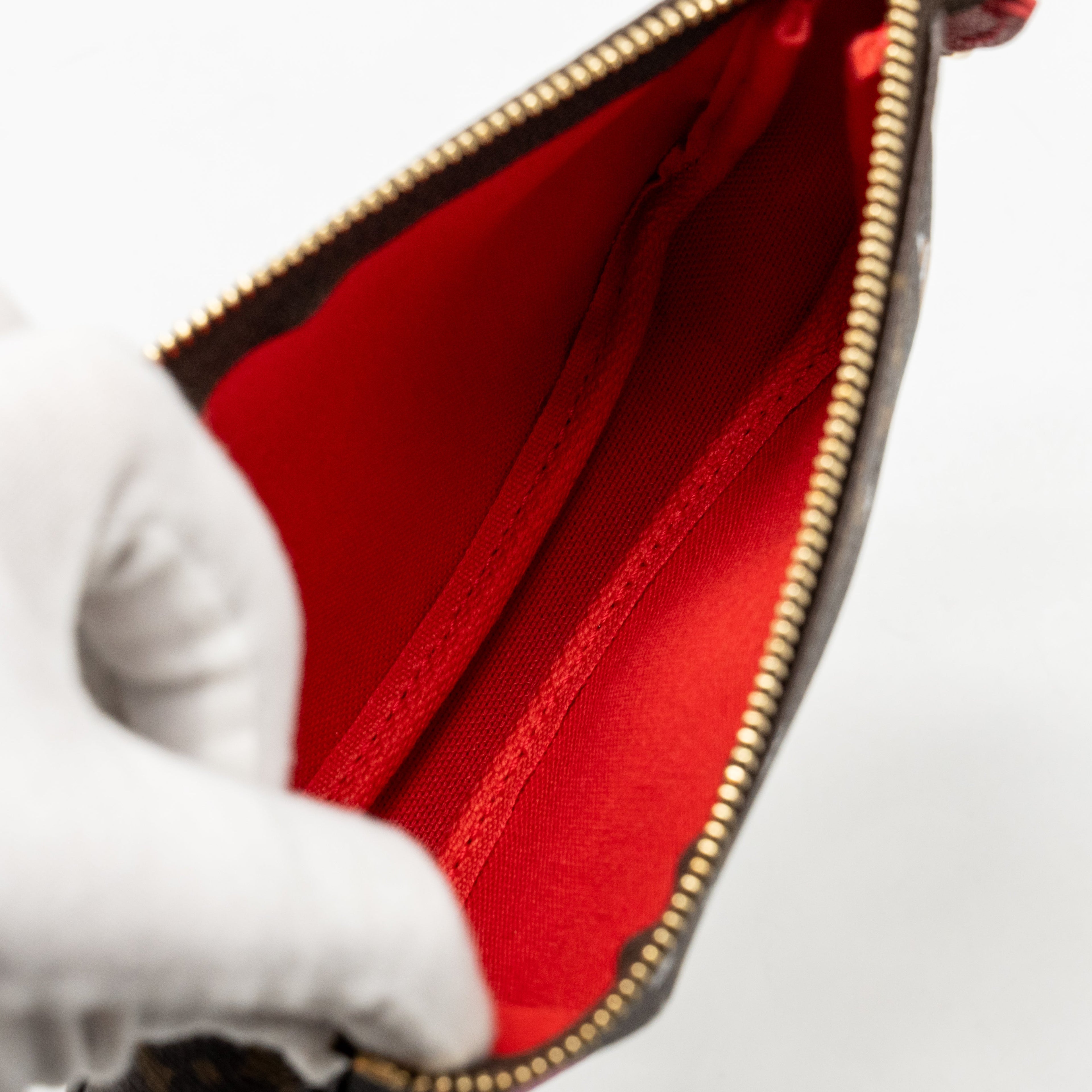 LOUIS VUITTON MINI POCHETTE ACCESSORIES VIVIENNE HOLIDAY LIMITED MONOGRAM CANVAS GHW
