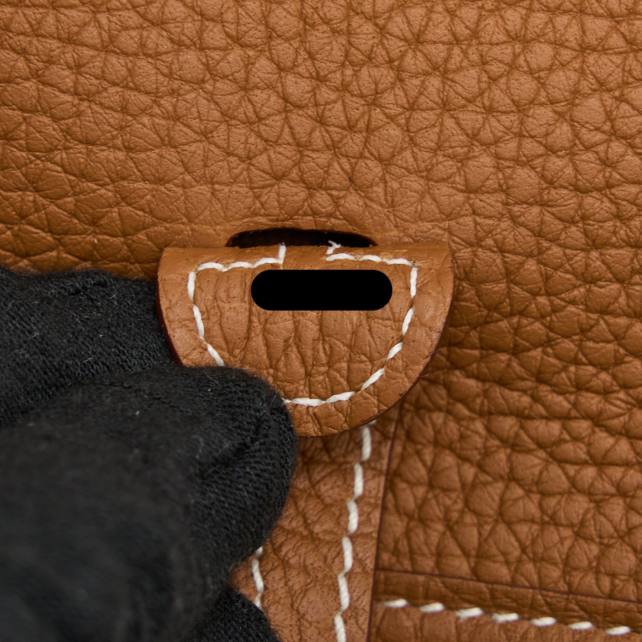 HERMES MINI EVELYN CLEMENCE GOLD WITH GOLD-BLANC STRAP SHW
