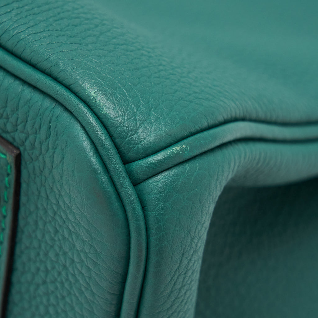 HERMES BIRKIN 30 TOGO Z6 MALACHITE GHW