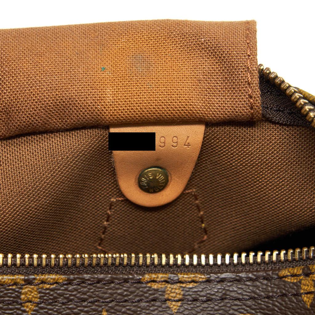 LOUIS VUITTON SPEEDY 30 MONOGRAM CANVAS GHW