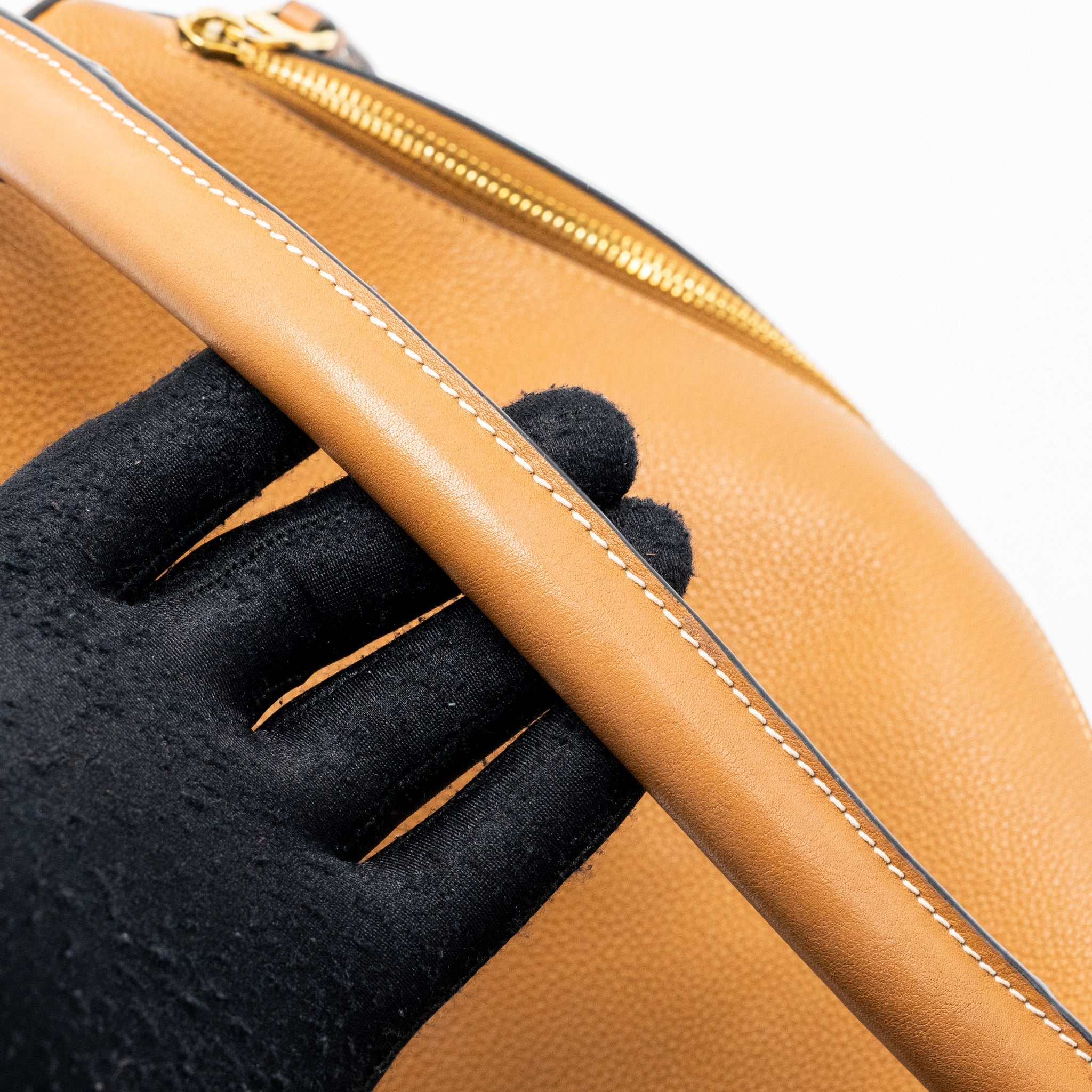 LOEWE MEDIUM PUZZLE BAG IN GRAINED CALFSKIN GOLD GHW