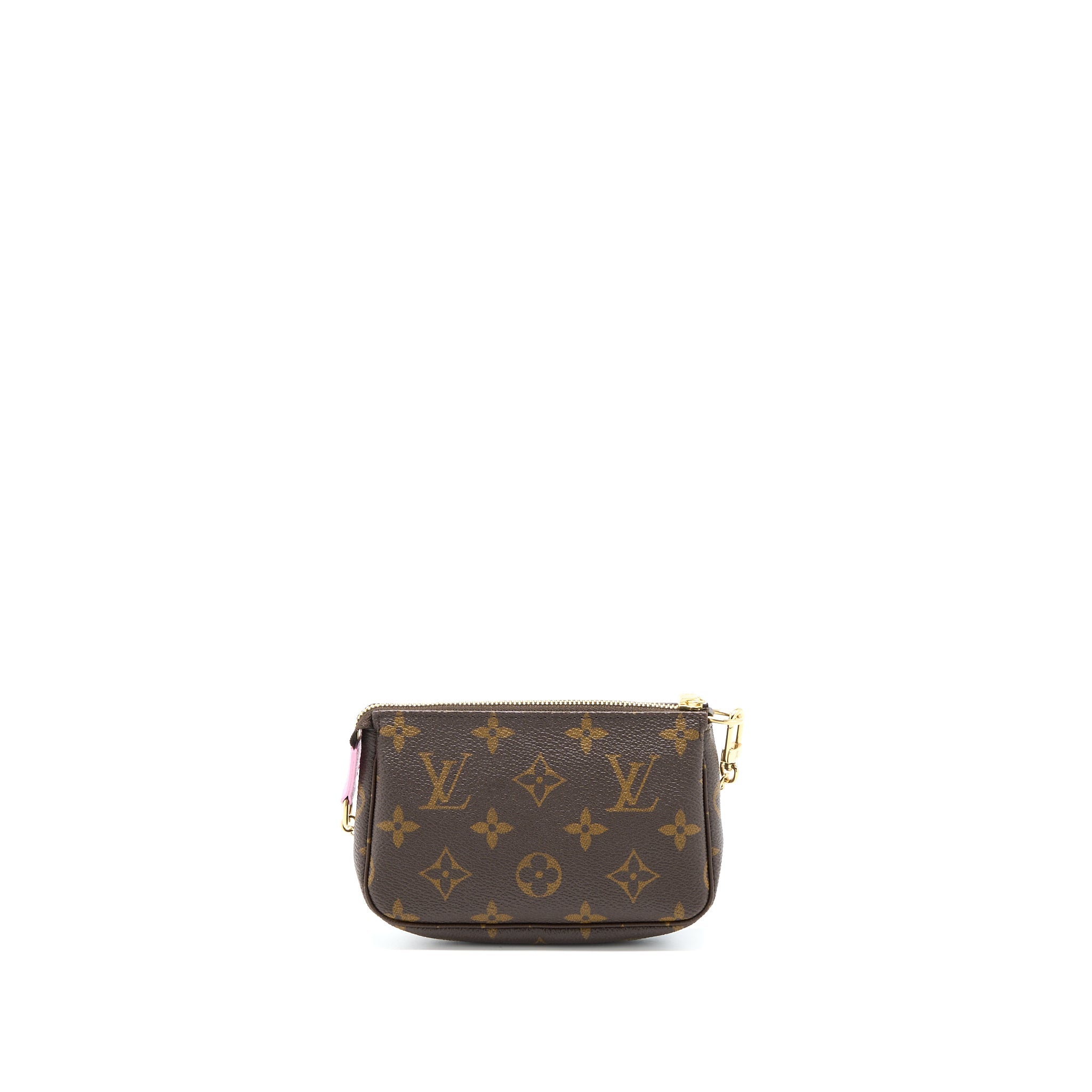 LOUIS VUITTON 2022 CHRISTMAS LIMITED MINI POCHETTE ACCESSORIES MONOGRAM CANVAS PARIS BOUTIQUE GHW