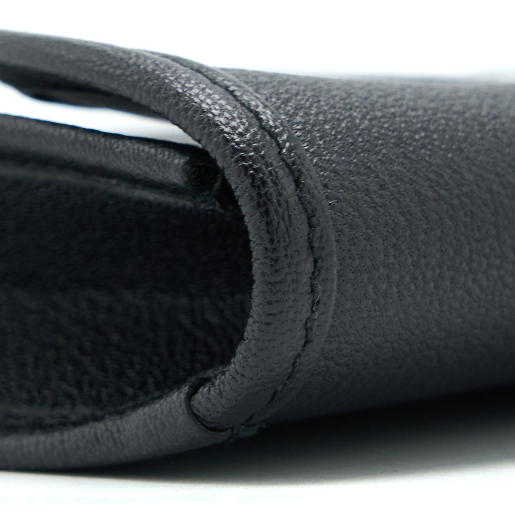 HERMES JIGE ELAN 29 CHÈVRE CHANDRA BLACK