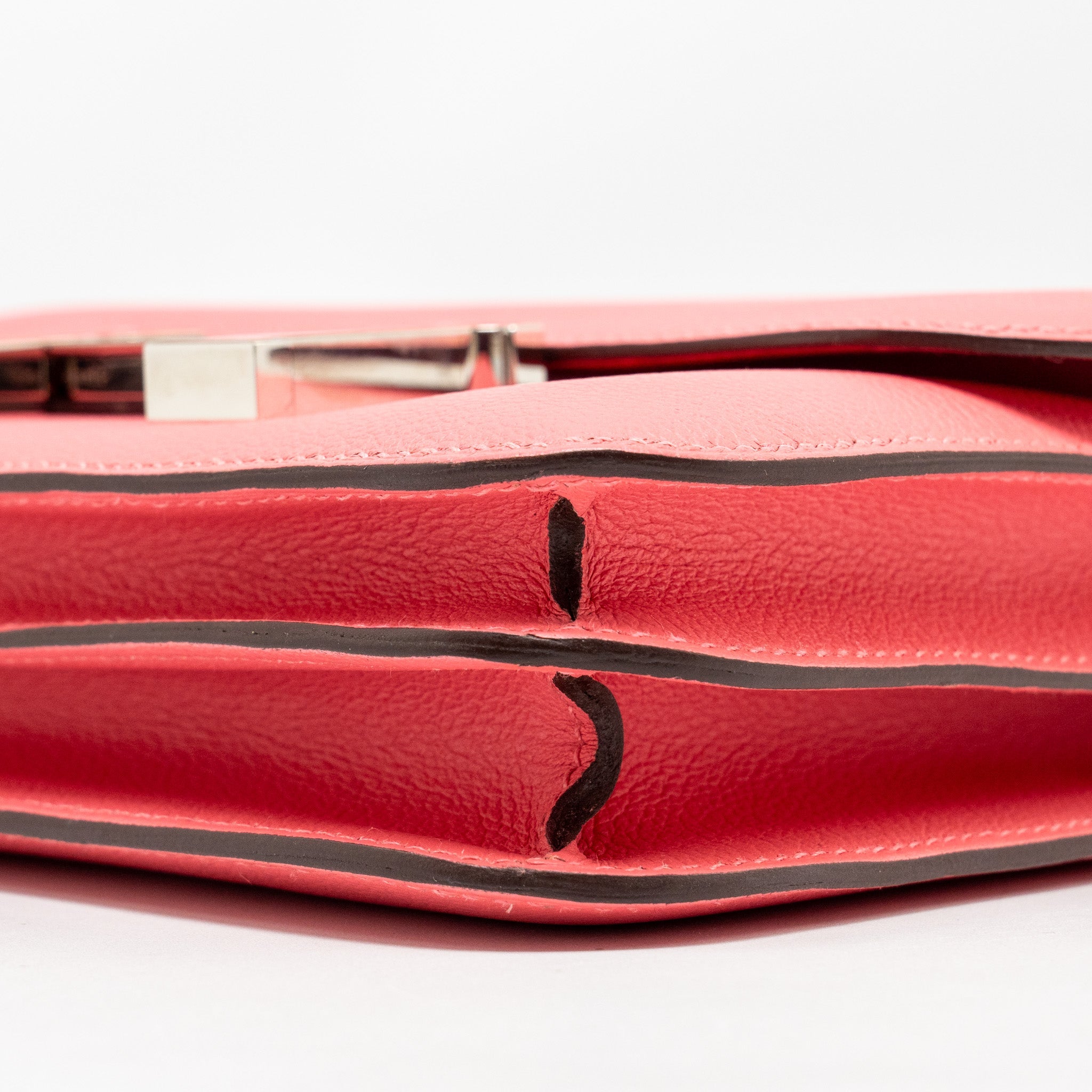 HERMES MINI CONSTANCE EVERCOLOR 8W ROSE AZALEE SHW