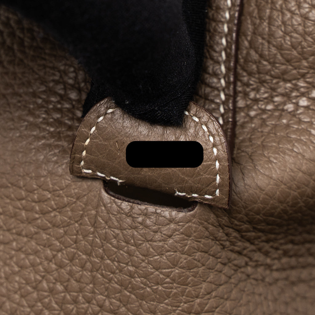 HERMES EVELYN 29 CLEMENCE ETOUPE GHW