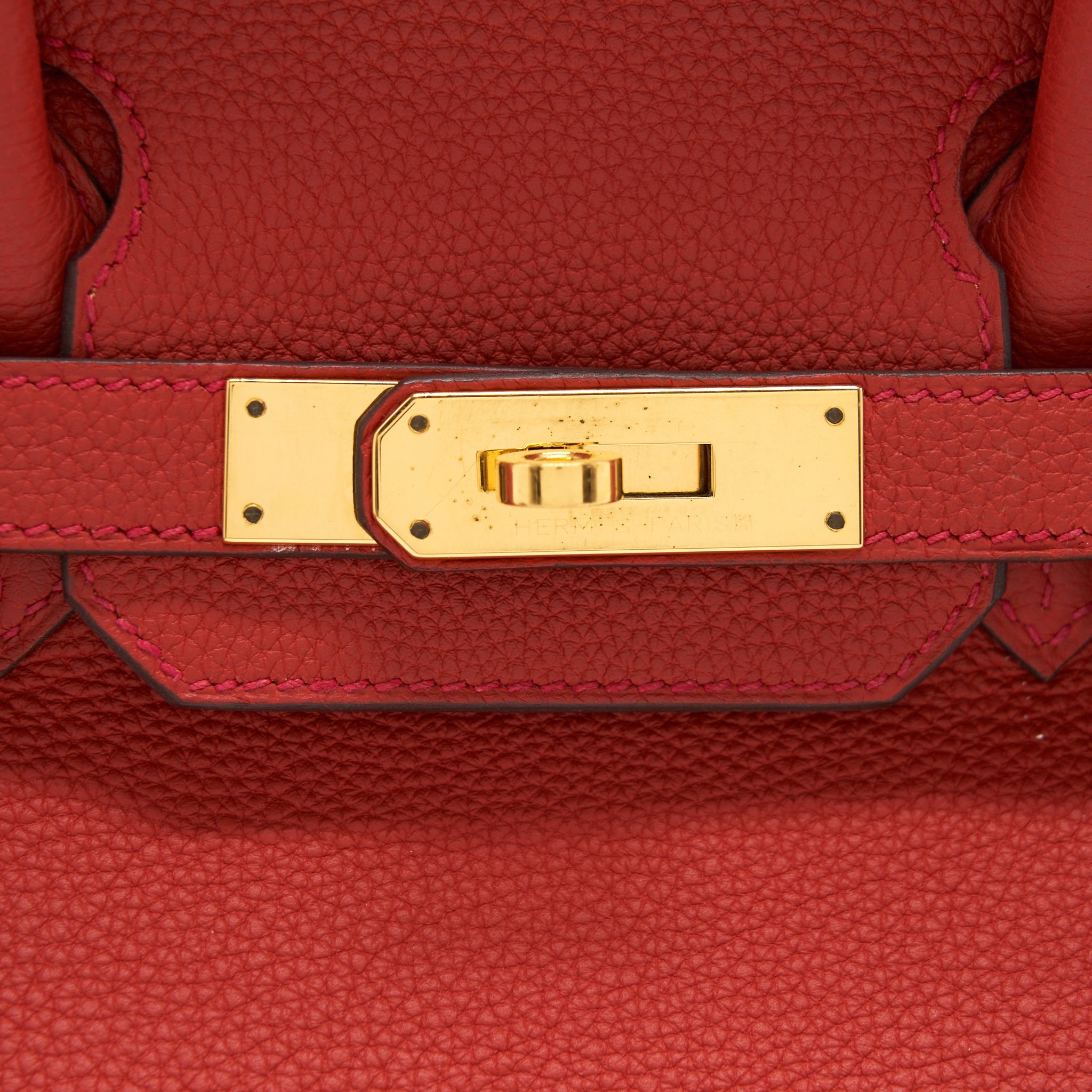 HERMES BIRKIN 30 TOGO D5 GERANIUM GHW