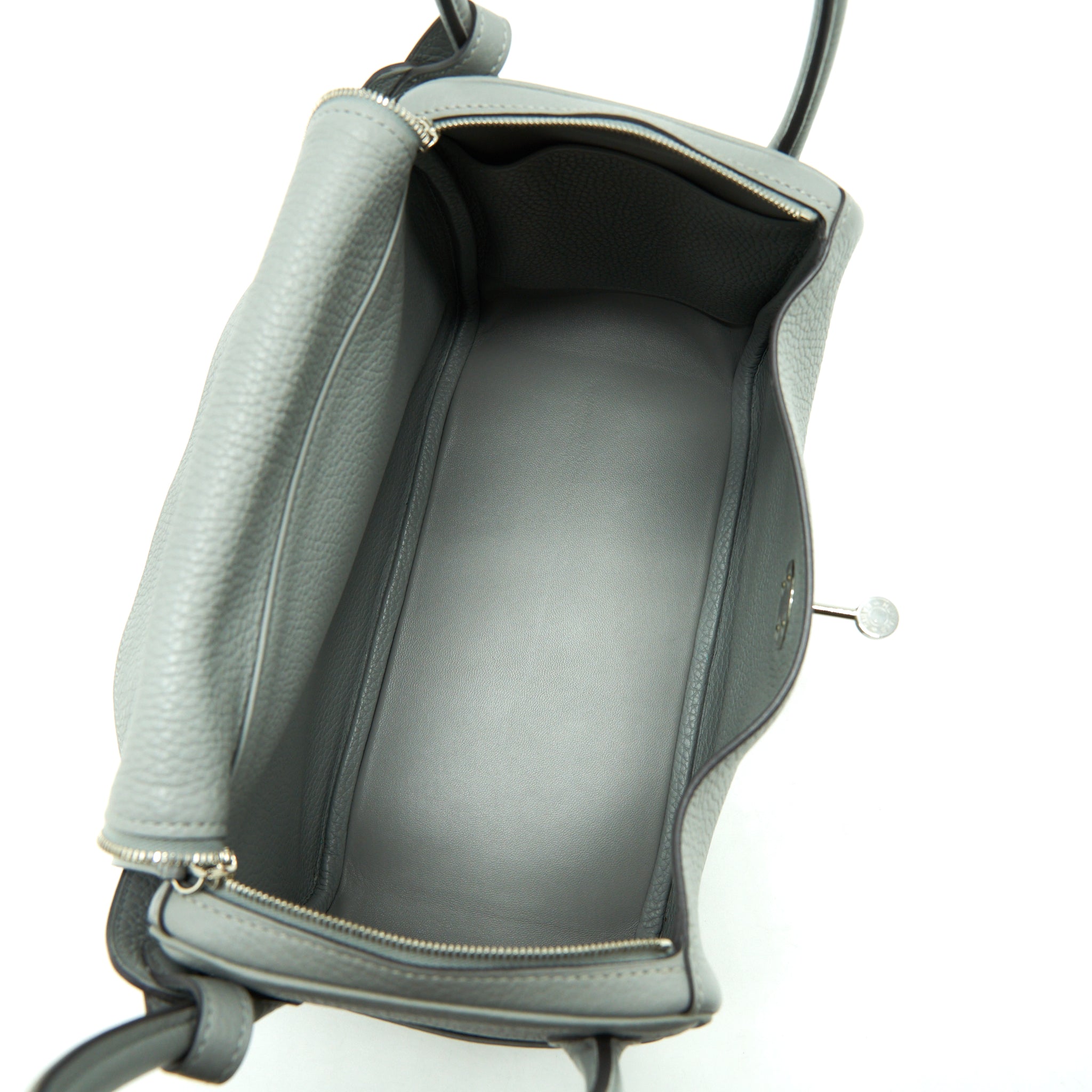 HERMES LINDY 26 CLEMENCE GRIS MOTTE SHW
