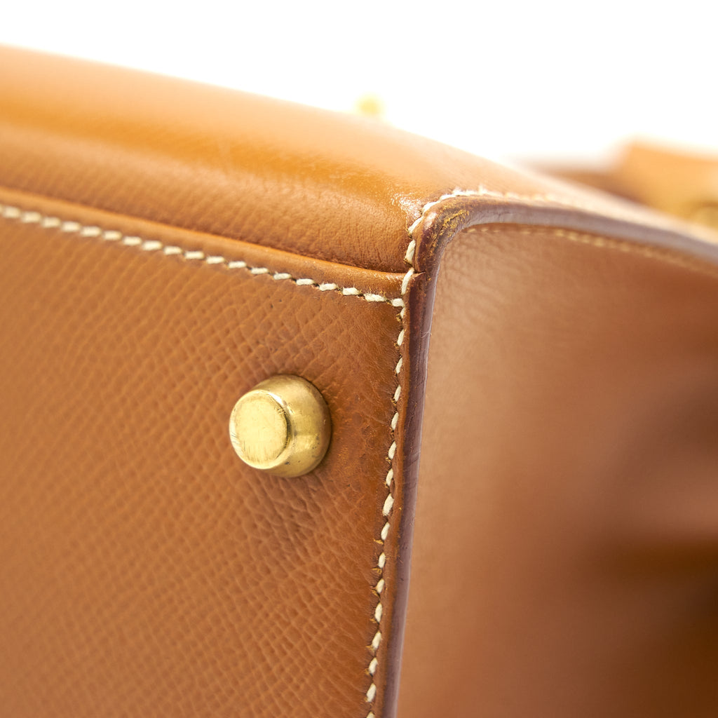 HERMES KELLY 32 GOLD WITH GHW EPSOM