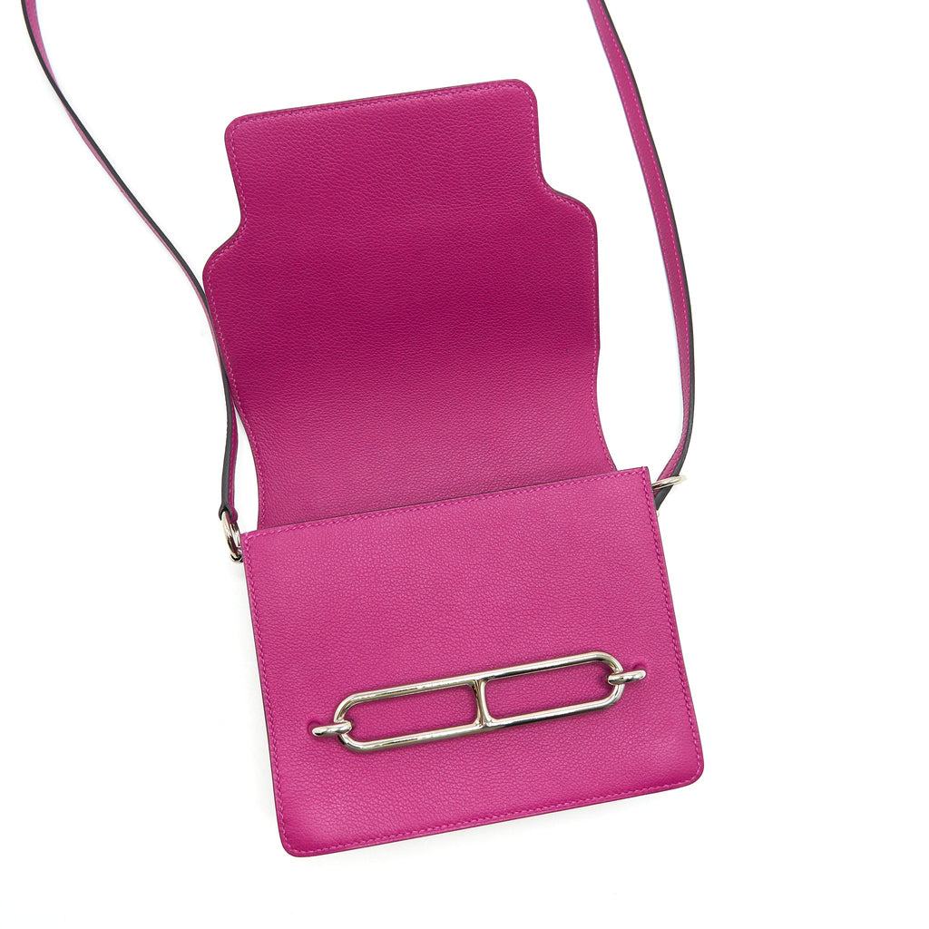 HERMES MINI ROULIS ROSE PURPLE SHW