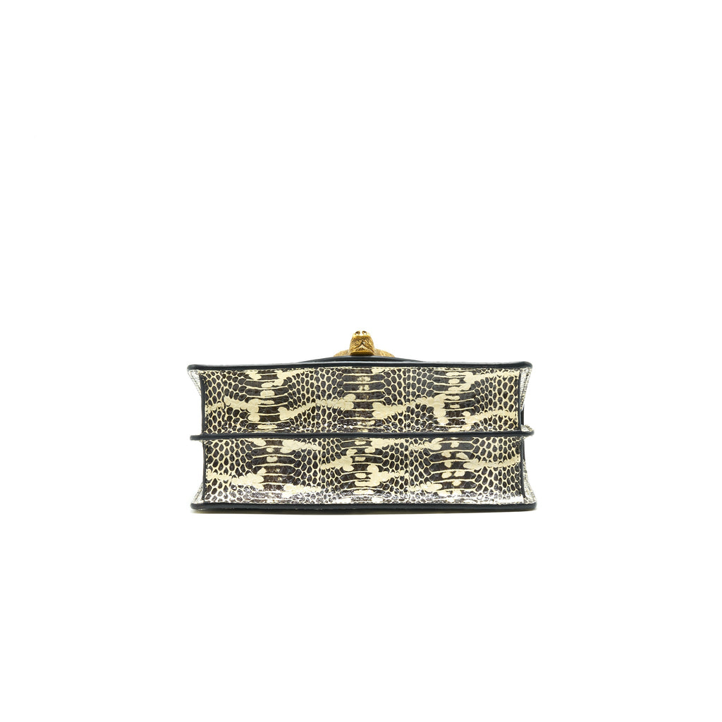 GUCCI FOX FLAP PYTHON BAG LIMITED