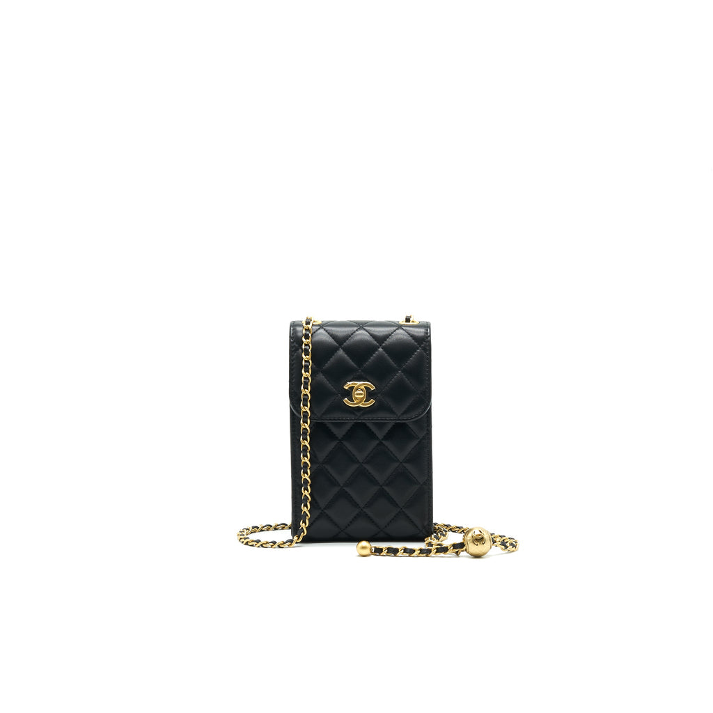 CHANEL PEARL CRUSH VERTICAL PHONE HOLDER