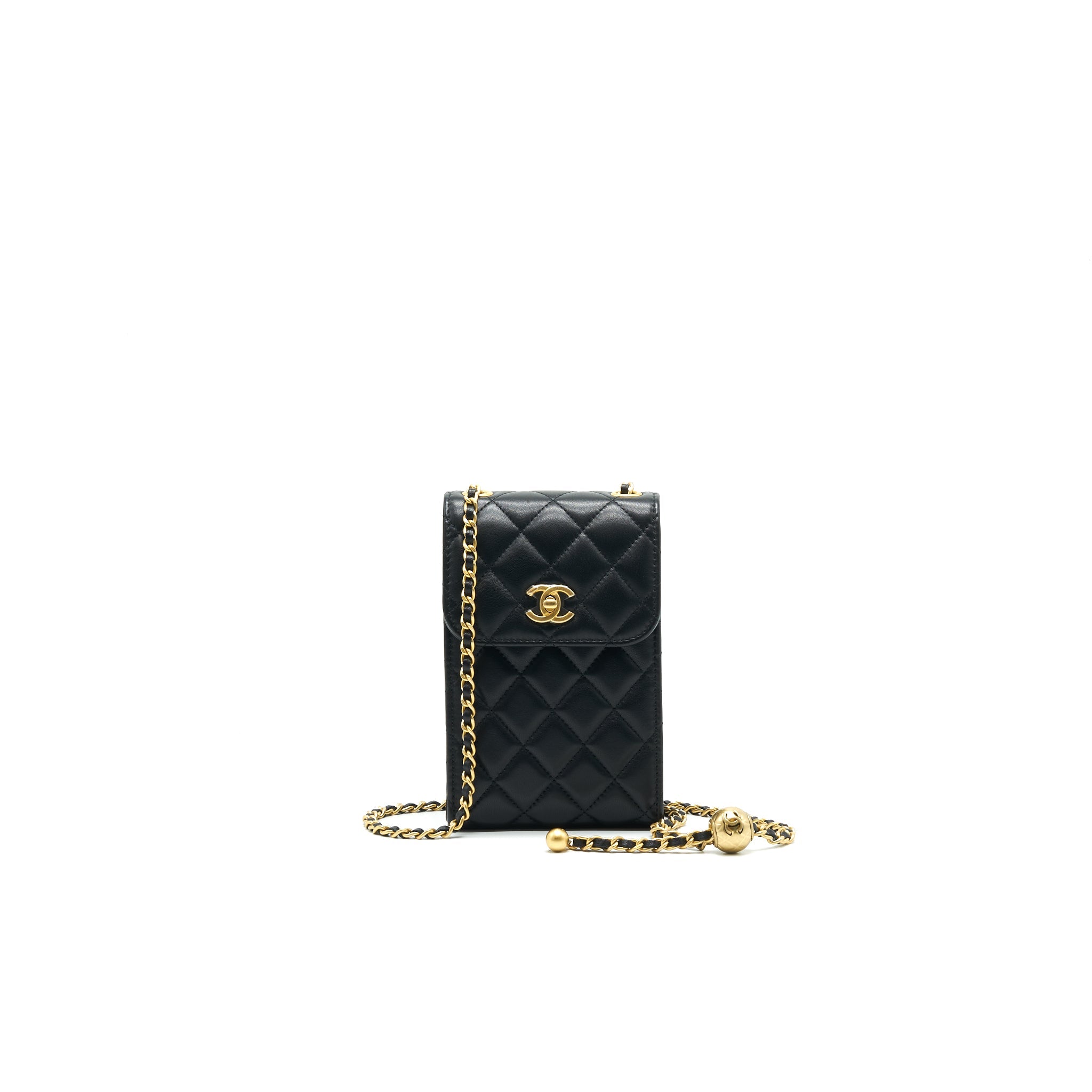 CHANEL PEARL CRUSH VERTICAL PHONE HOLDER