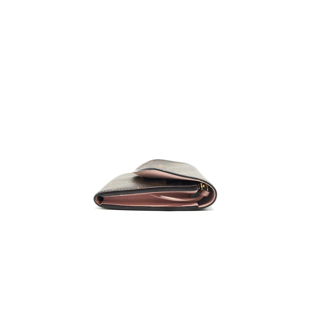 LOUIS VUITTON EMILIE WALLET ROSE BALLERINE