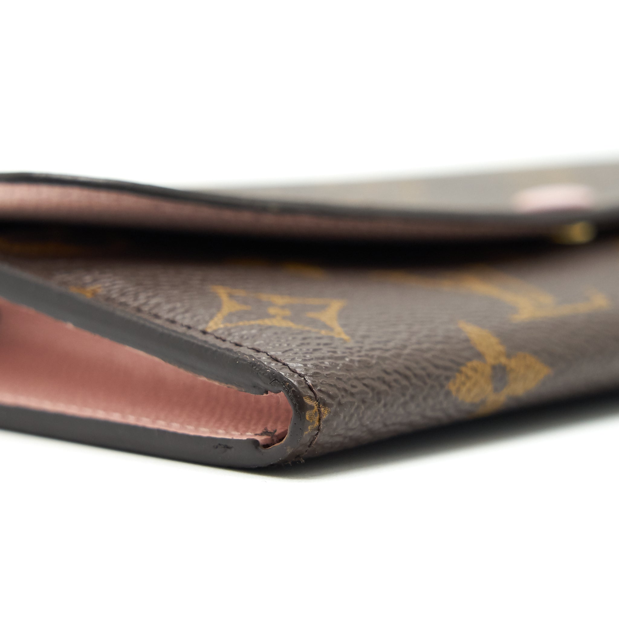 LOUIS VUITTON EMILIE WALLET ROSE BALLERINE
