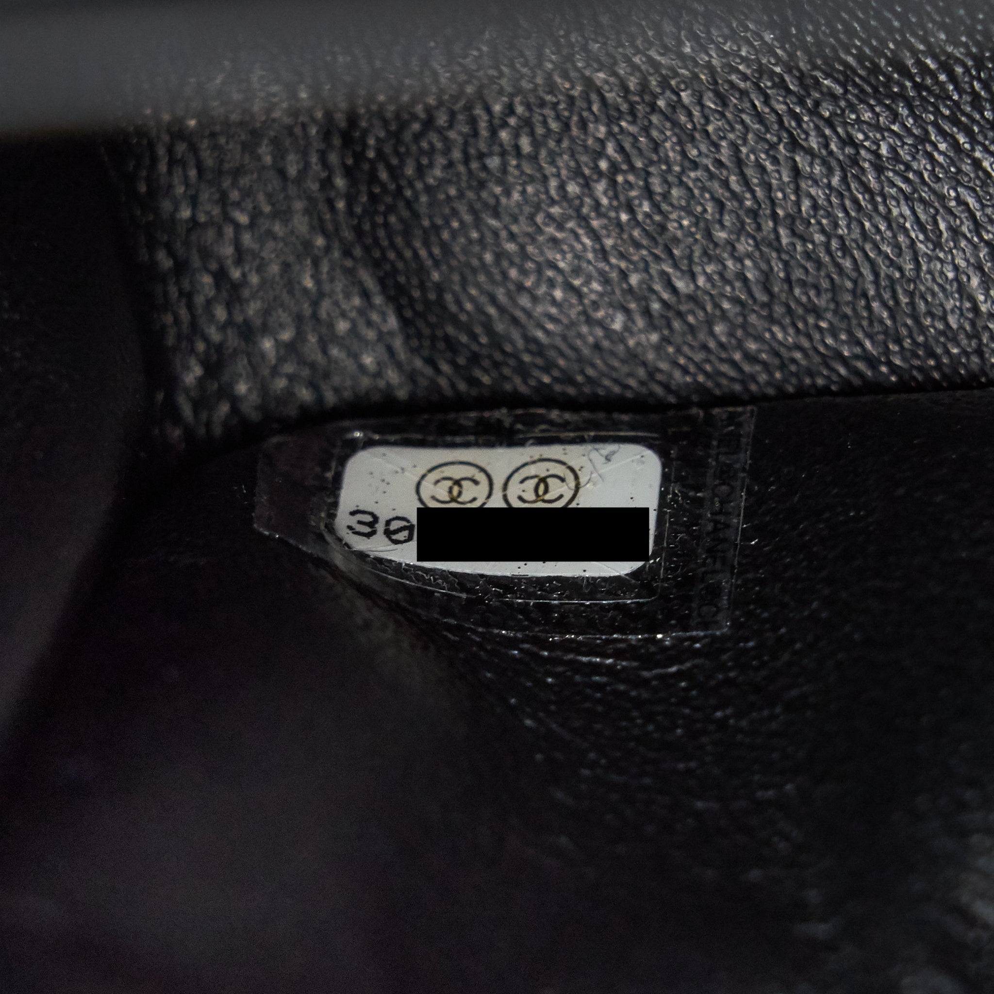 CHANEL MEDIUM CLASSIC DOUBLE FLAP BAG SHINY CRUMPLED CALFSKIN