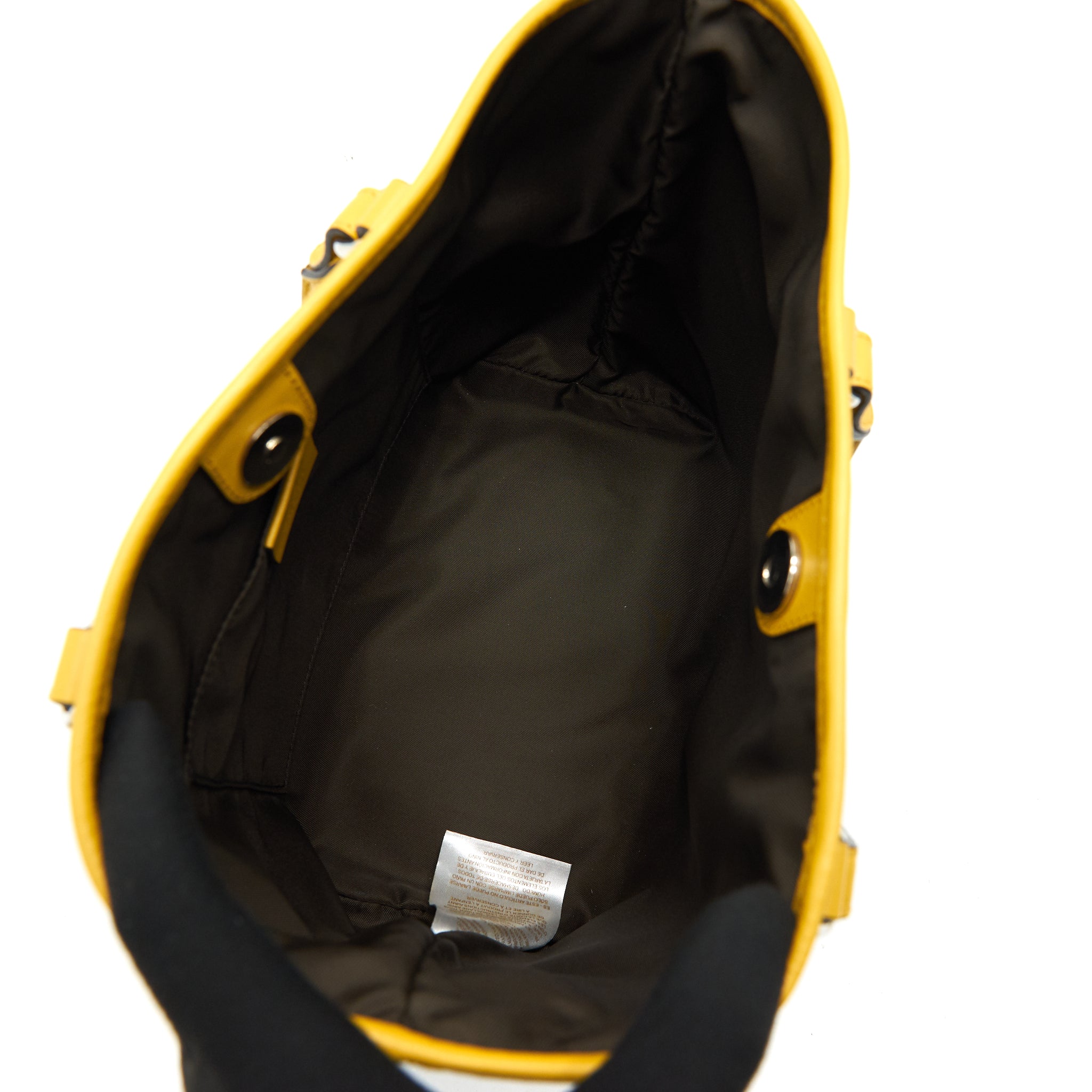 GUCCI KID'S GG SUPREME TOTE BAG YELLOW STAR