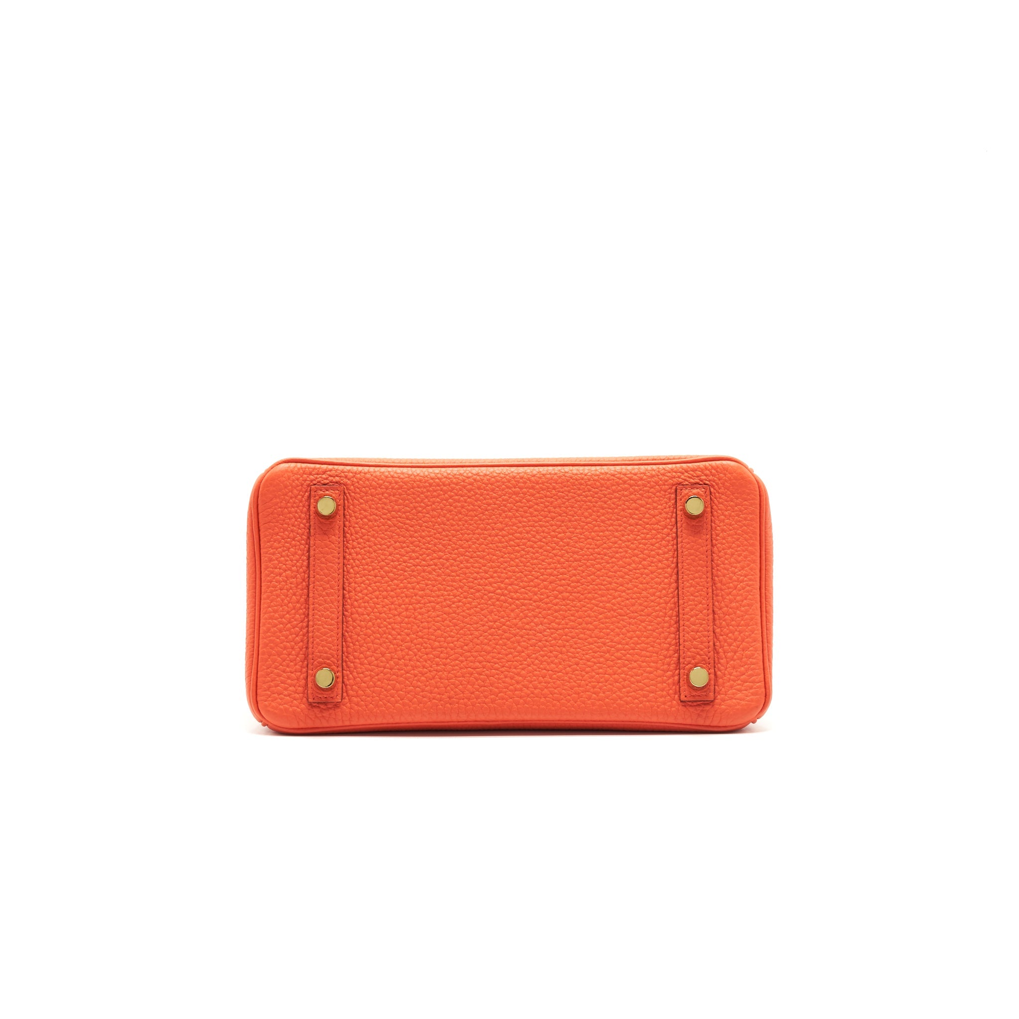 HERMES BIRKIN TOGO 25 ORANG POPPY