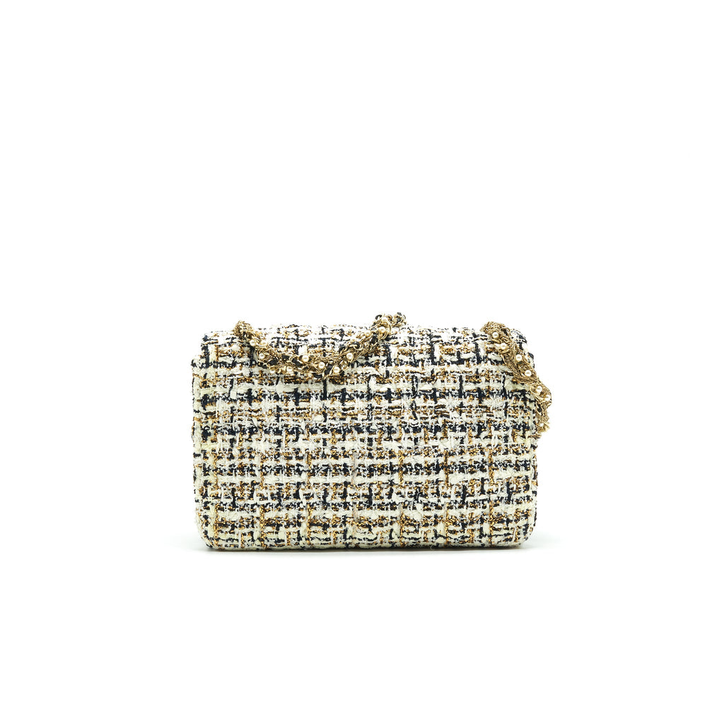 CHANEL TWEED FLAP BAG LIMITED EDITION