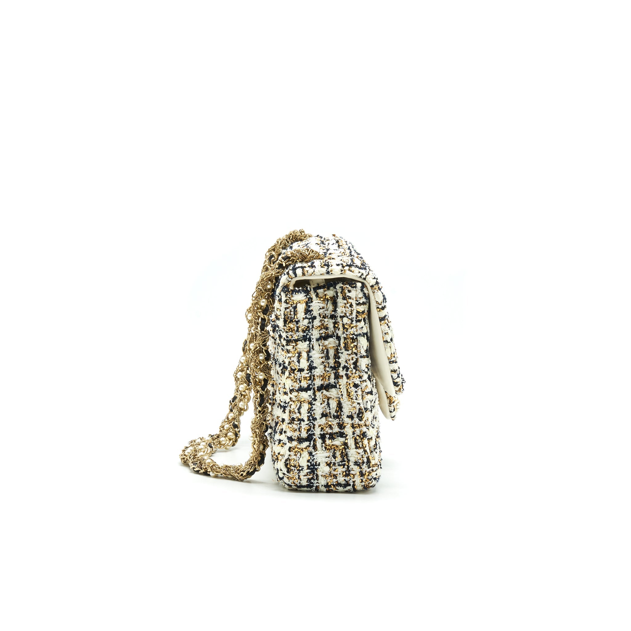 CHANEL TWEED FLAP BAG LIMITED EDITION
