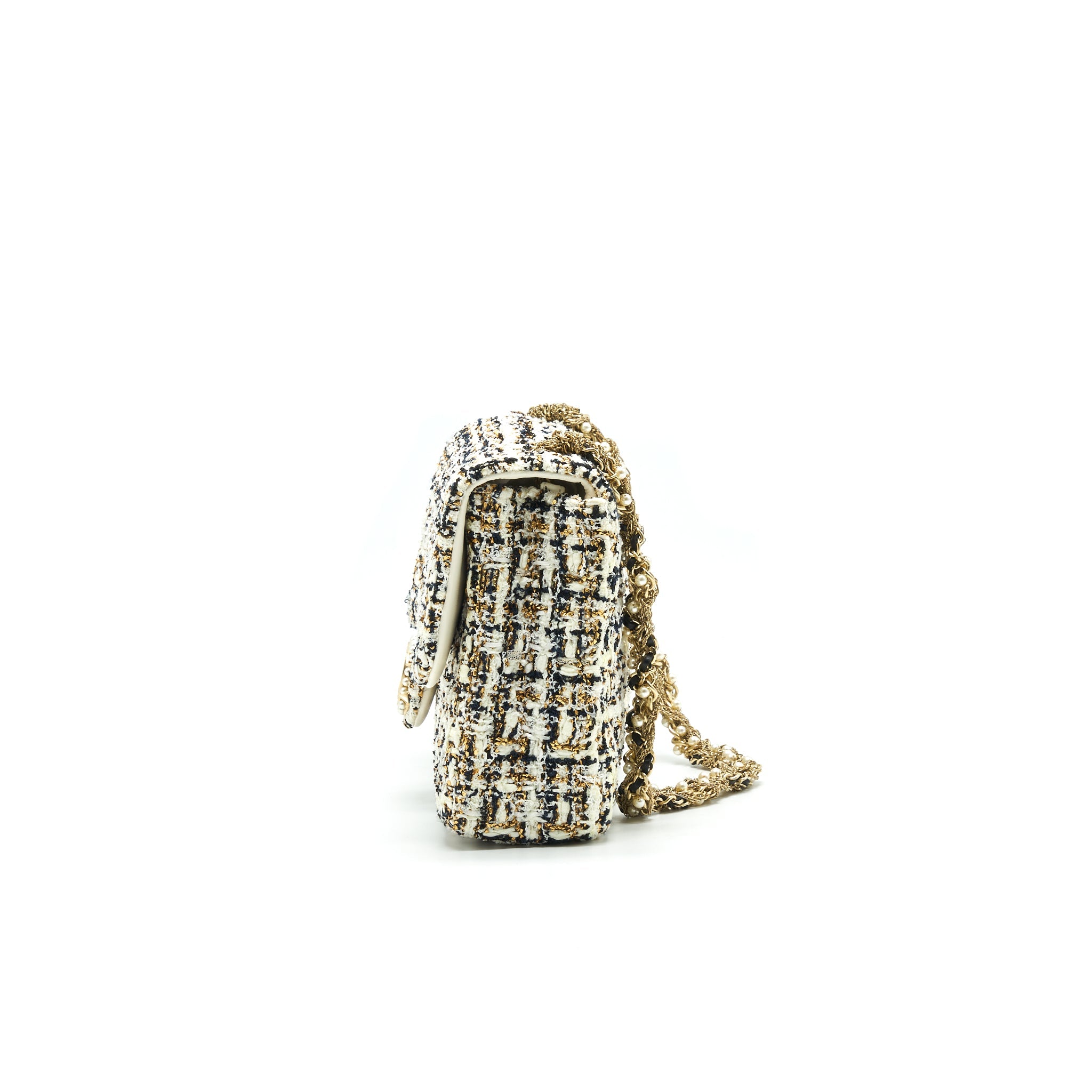 CHANEL TWEED FLAP BAG LIMITED EDITION
