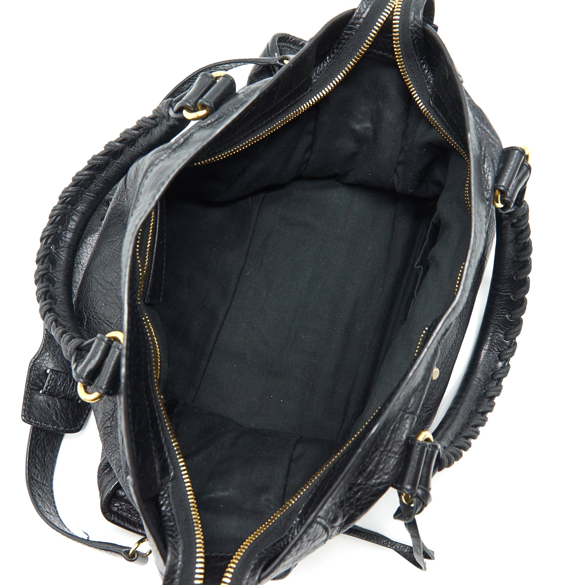 BALENCIAGA GIANT CITY BAG BLACK