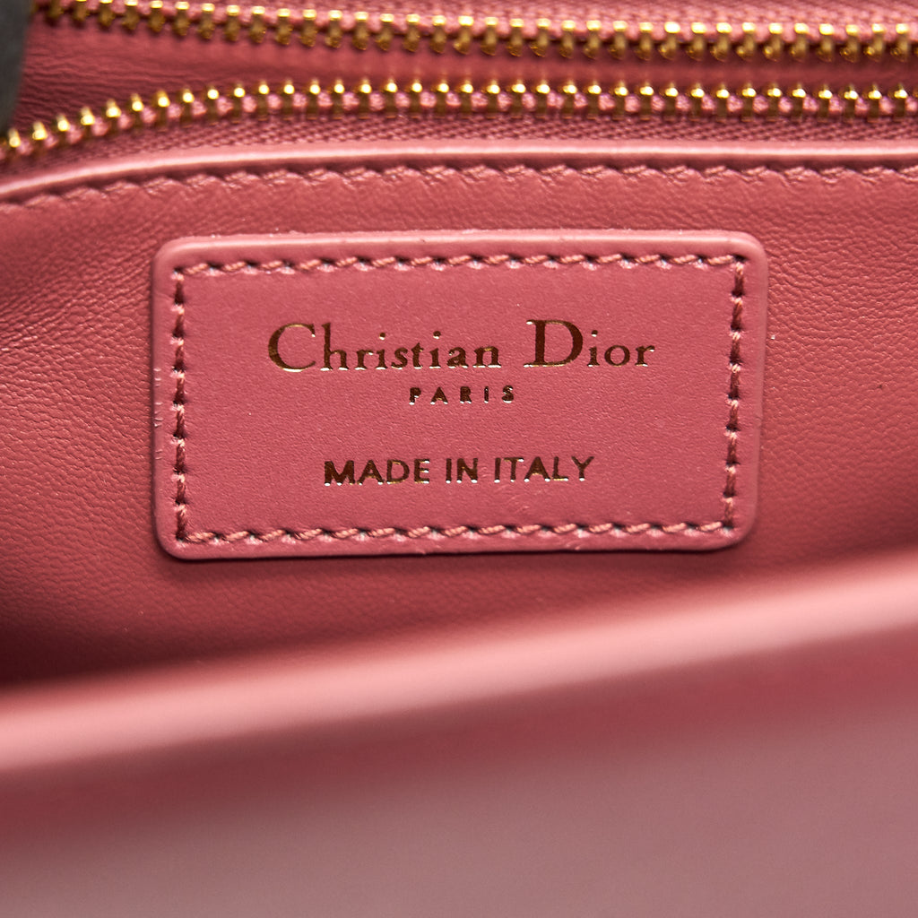 DIOR 30 MONTAIGNE MEDIUM BAG PINK GHW
