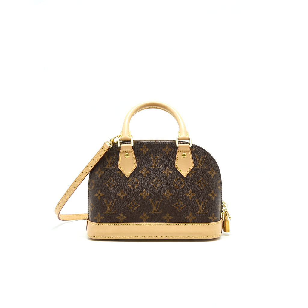 LOUIS VUITTON ALMA BB MONOGRAM CANVAS