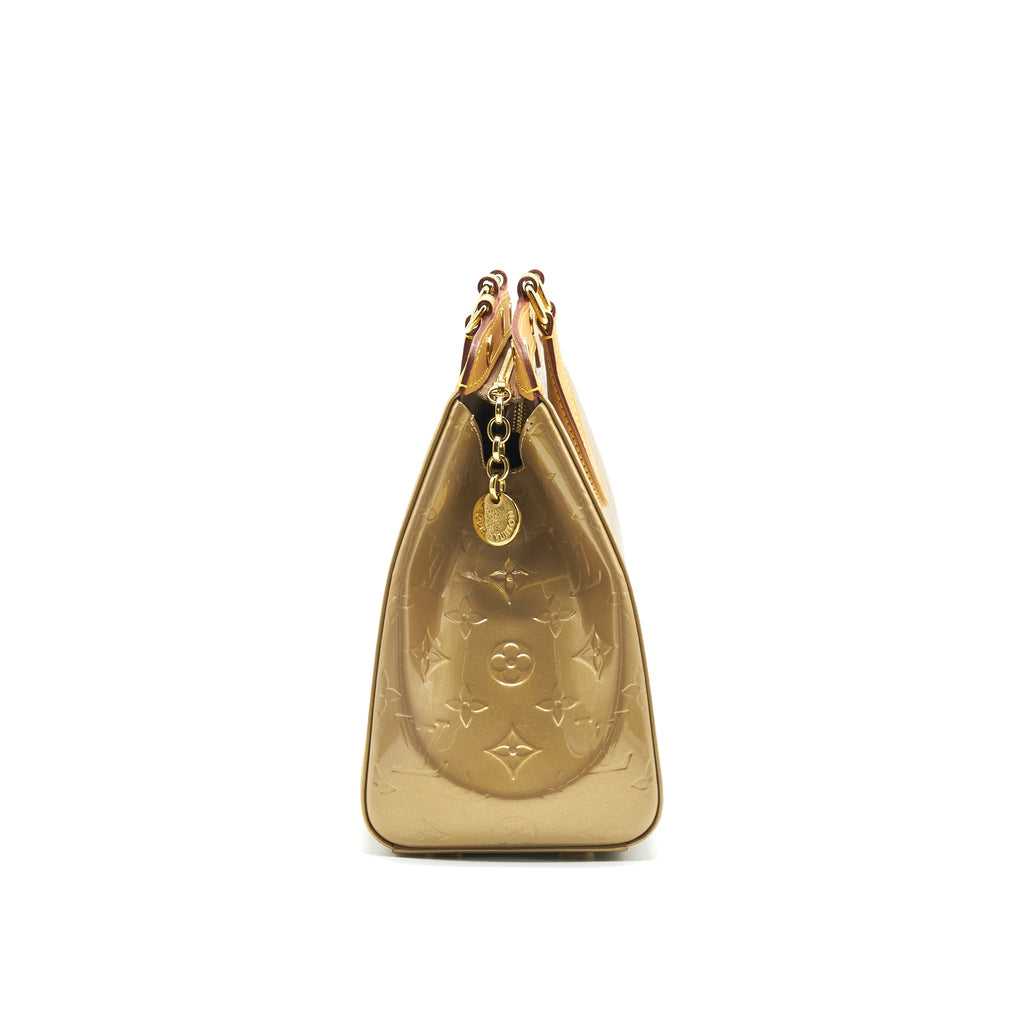 LOUIS VUITTON VERNIS BREA MM BEIGE POUDRE