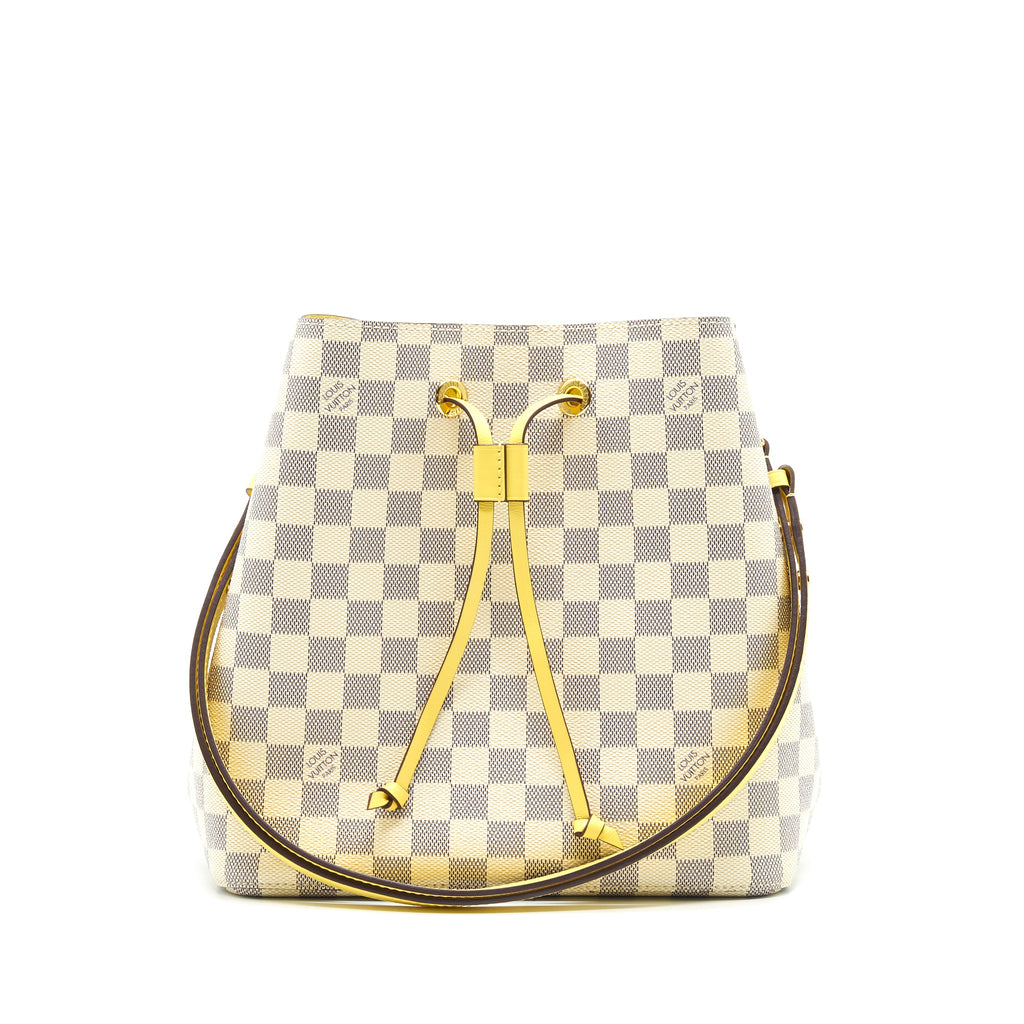 LOUIS VUITTON NEONOE DAMIER AZUR CANVAS YELLOW