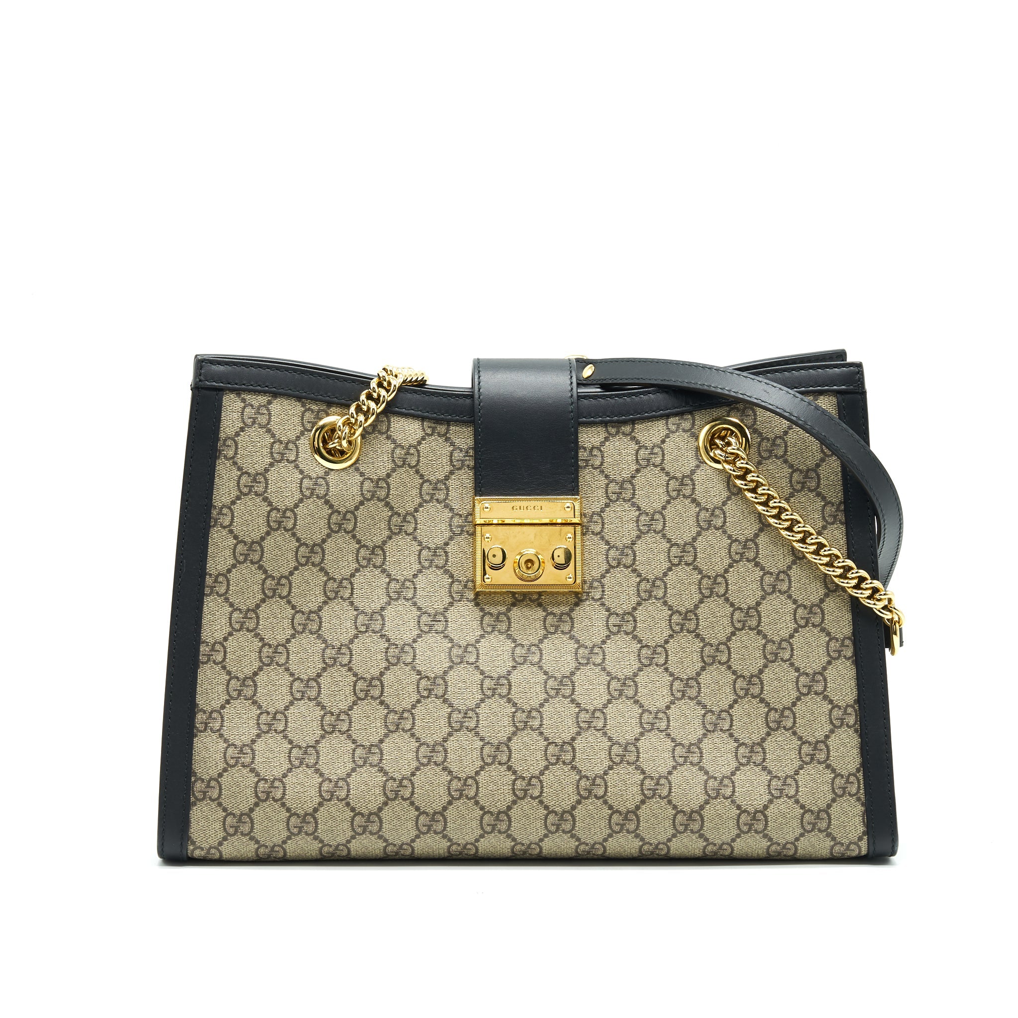GUCCI PADLOCK GG SHOULDER BAG