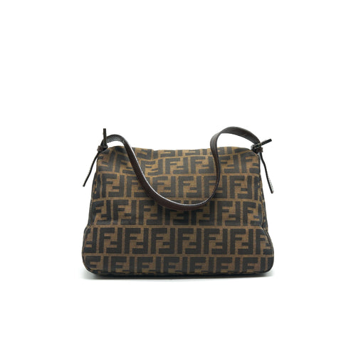 FENDI VINTAGE ZUCCA MAMMA BAGUETTE BAG