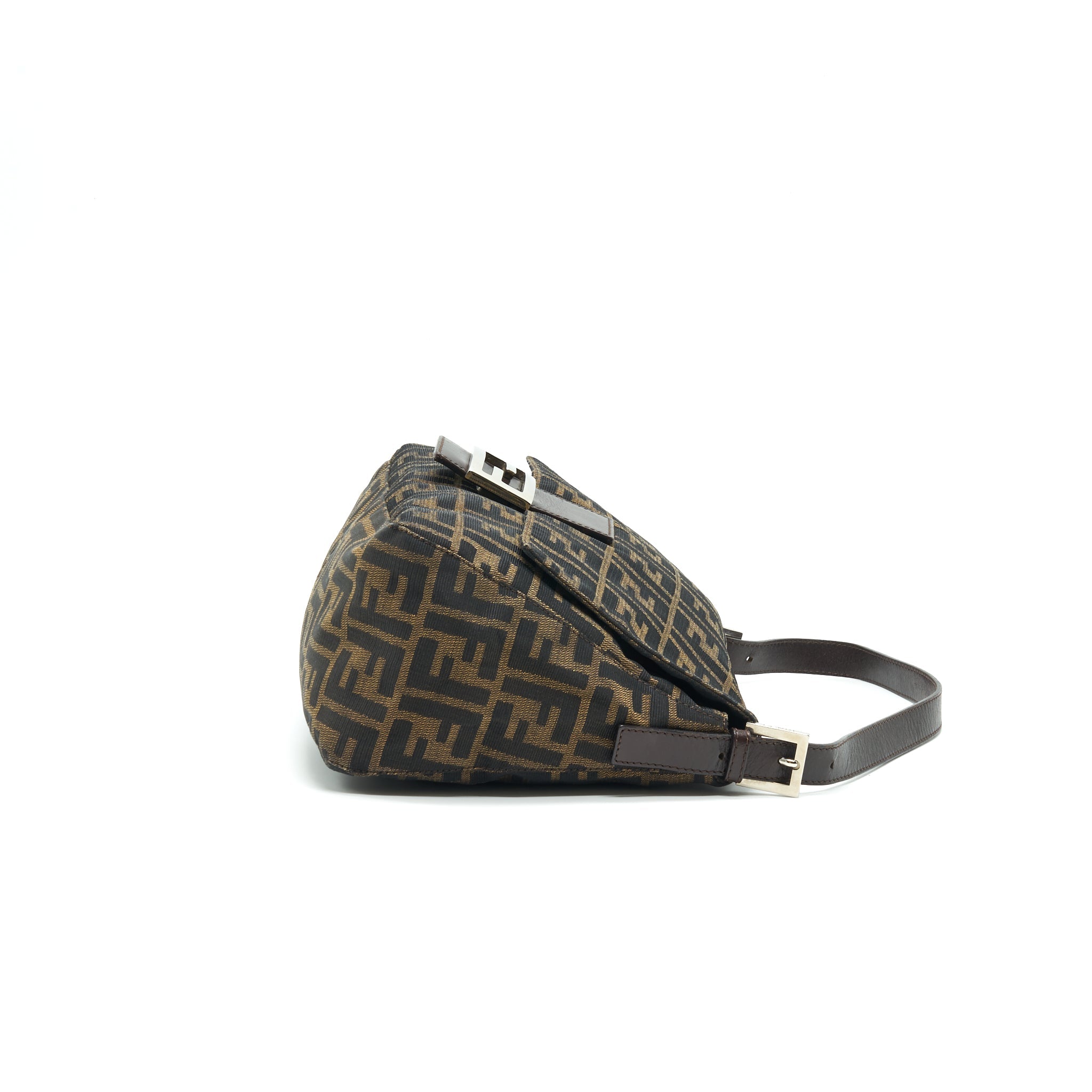 FENDI VINTAGE ZUCCA MAMMA BAGUETTE BAG