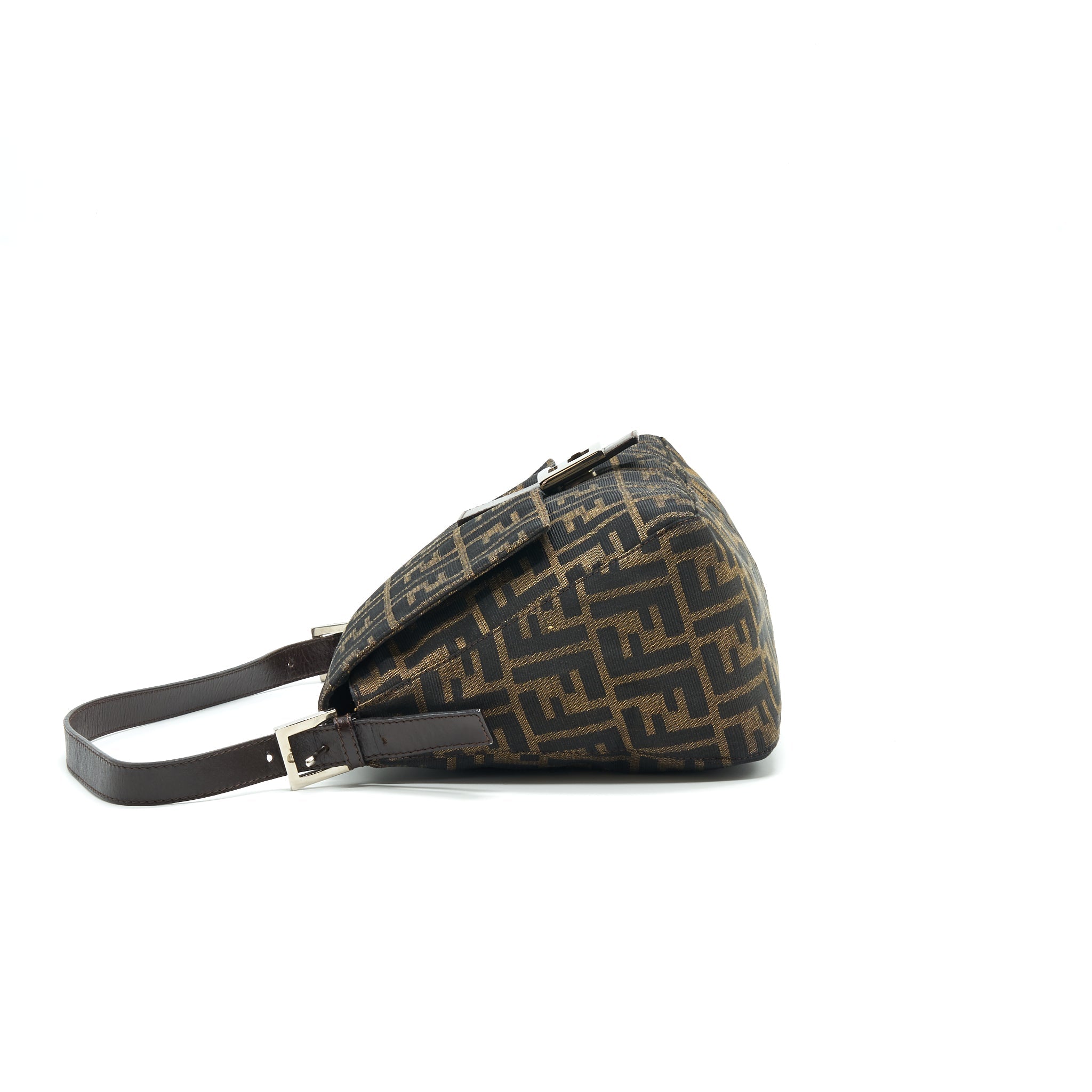 FENDI VINTAGE ZUCCA MAMMA BAGUETTE BAG