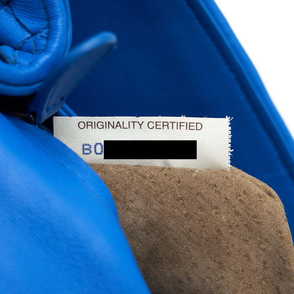 BOTTEGA VENETA SMALL OLYMPIA BAG BLUE