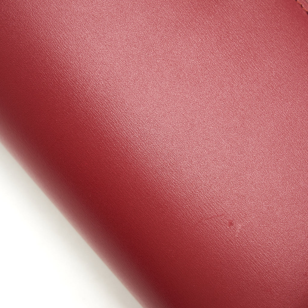 CELINE MEDIUM CLASSIC BOX BAG CALFSKIN RED