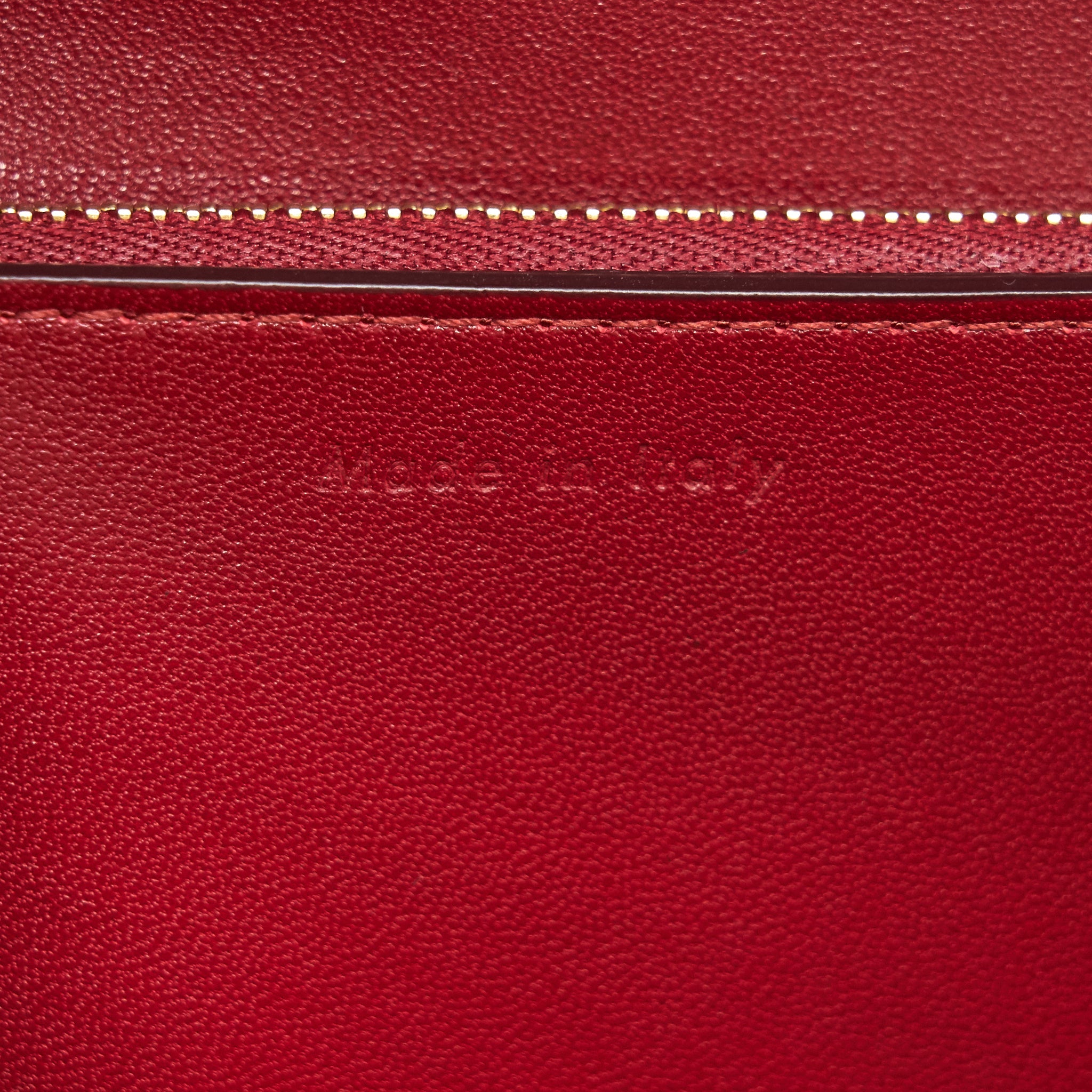 CELINE MEDIUM CLASSIC BOX BAG CALFSKIN RED