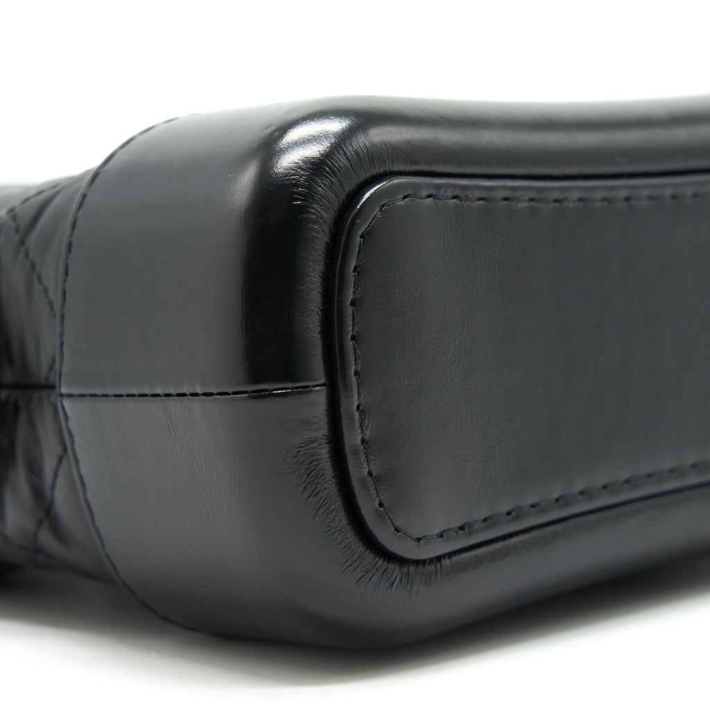 CHANEL SMALL GABRIELLE HOBO BAG BLACK